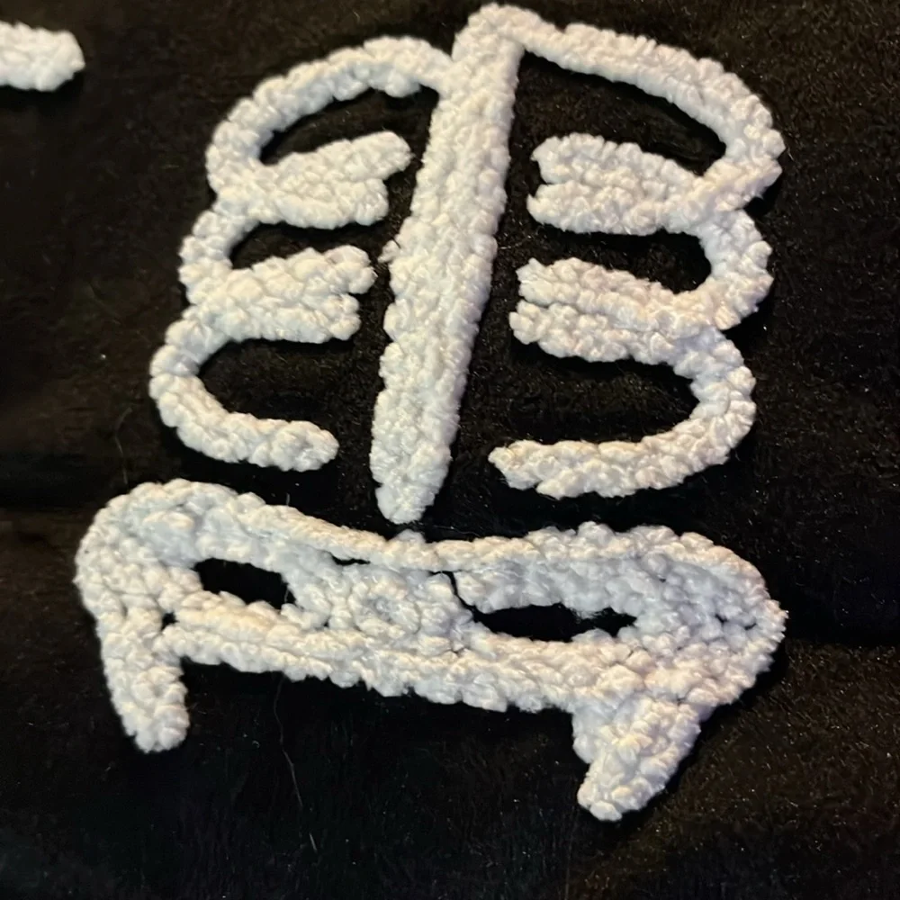 Bat skeleton pillow *FIRM PRICE*